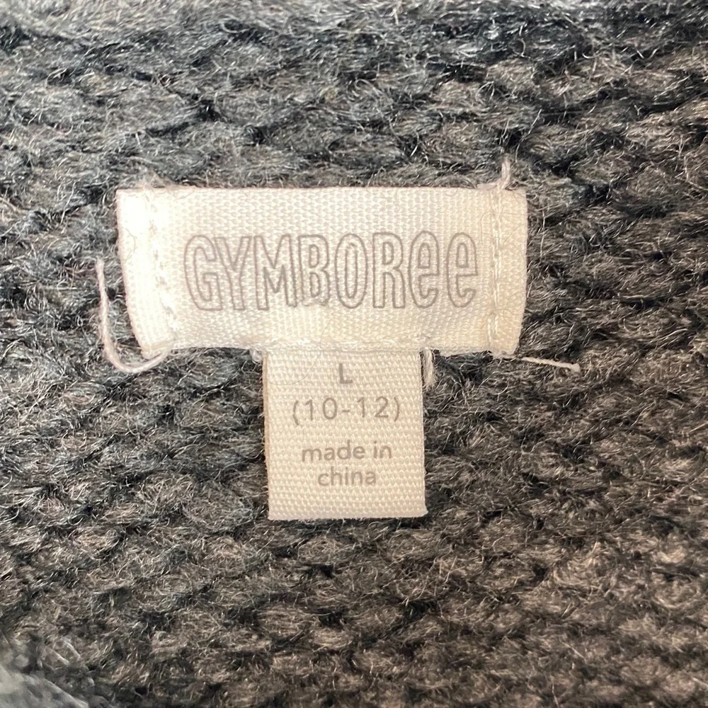 Gymboree fair isle cardigan kids L Apres ski family photos grandpa wool unisex
